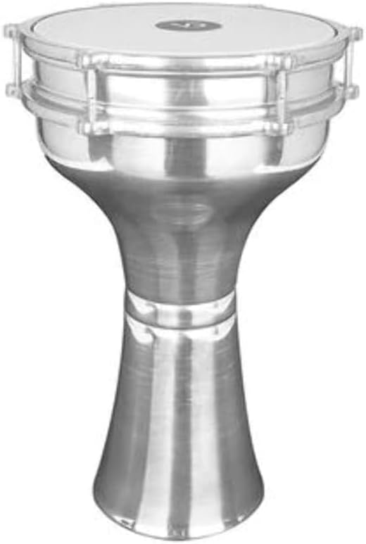 Vatan 104-Turkish Darabouka Aluminium, Medium, diameter: 20.5 cm, Grey