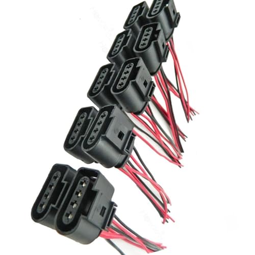 Conector de bobina de encendido enchufe cableado VW GTI 2007 2011340 4