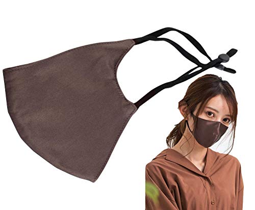 [�L�����C��] �􂦂� 100% �V���N �}�X�N mask �ԕ��Ǒ΍� �j�����p �ێ� ���}�X�N ���e�}�X�N �ӂ� ������ (�`���R���[�g�u���E��, M)�B