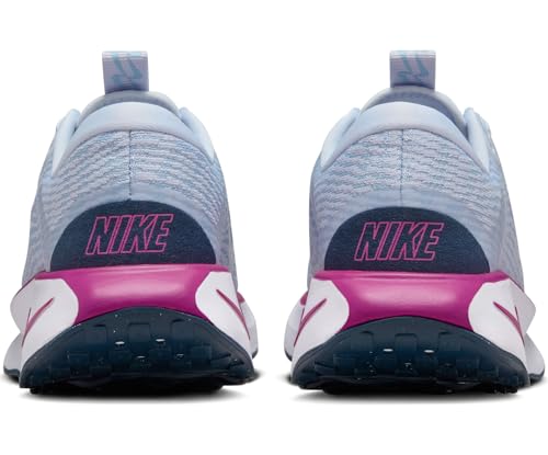 Nike Motiva Women's Walking Shoes (DV1238-008, Football Grey/Hot Fuchsia/Armory Navy) Size 7.5