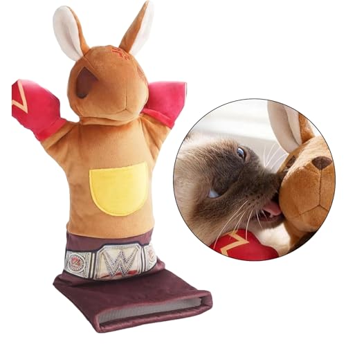 Juguete para mascotas en la sala: peluche de patada para gatos con bolsa amarilla aromática 6