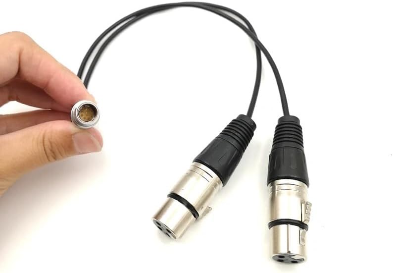 Ato~os Shog~n モニター レコーダー 1B 10 ピン コネクタ - デュアル 3 ピン XLR ブレイクアウト オーデ