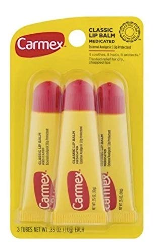 3 Carmex Lip Protetor Labial Hidratante Bisnaga