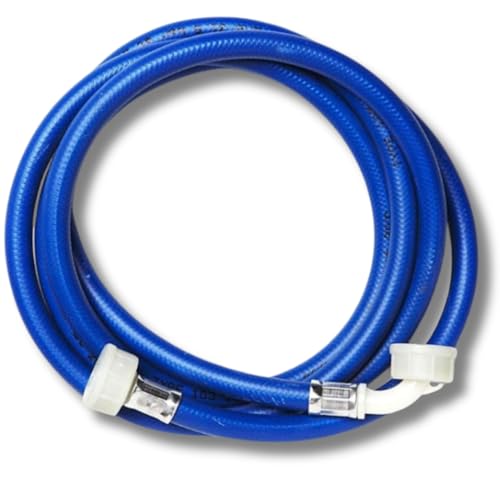 Find A Spare Universal Washing Machine | Dishwasher Cold Water Fill Inlet Pipe Feed Hose (2.5m) for Bosch Samsung Zanussi Aeg Hotpoint Beko Haier Whirlpool Candy Hoover Machines