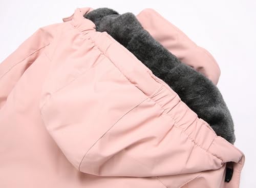Image of Keevoom Boys Girls Winter Coat Ski Jacket Windproof Waterproof Kids Snowboard Warm Fleece Snow Coats