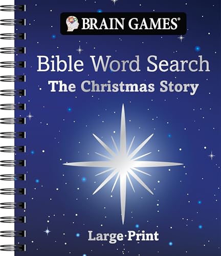 Brain Games - Bible Word Search: The Christmas Story - Large Print