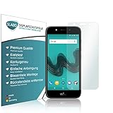 Slabo 2 x Bildschirmfolie für Wiko WIM Lite Bildschirmschutzfolie Zubehör Crystal Clear KLAR