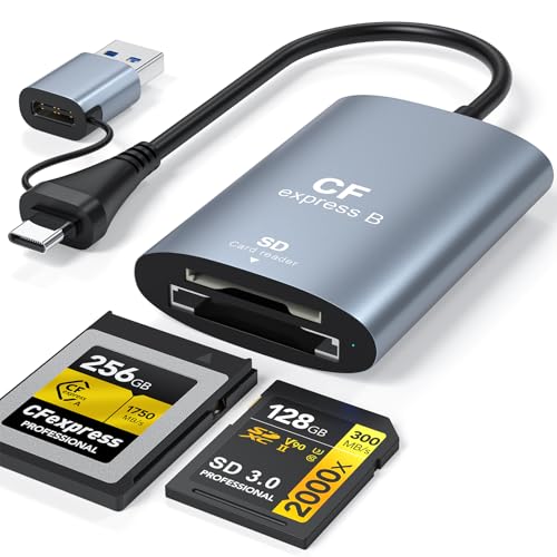 CFexpress Type B & SD Card Reader