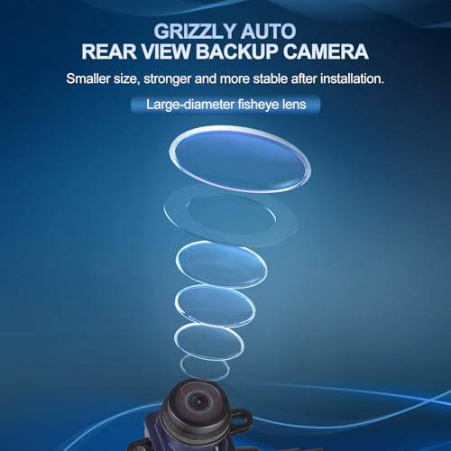 Rear View Backup Camera for Jeep Grand Cherokee, for Dodge Durango 11-13 by GRIZZLY AUTO - Used condition - Image 2