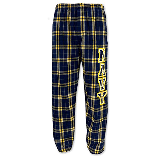 Armed Forces Gear Navy Flannel Pants (Navy/Gold)