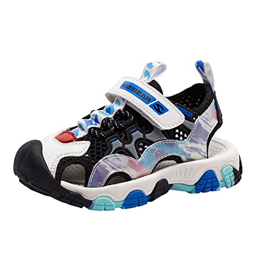 sfdgfhyf Toddler Wedding Shoes Boys And Girls Cartoon Sandals Summer Soft Sole Casual Shoes Sports Beach Shoes Middle And