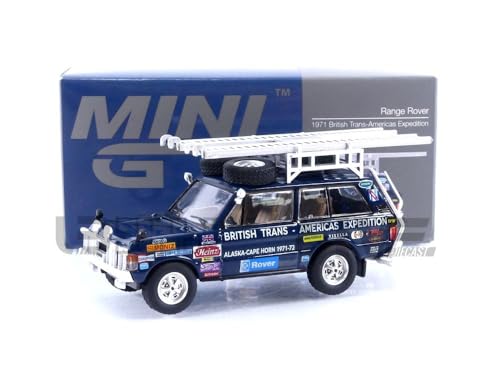 Cadeau idéal passionné auto MINI GT RAN British Trans-Americas Expedition 1971