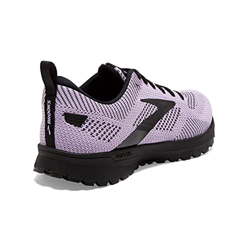 Brooks Brooks Women's Revel 5 Neutral Running Shoe - Lilac/Ebony/Black - 9
