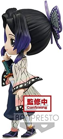 Amazon Com Banpresto Demon Slayer Kimetsu No Yaiba Q Posket Shinobu Kocho Ver A Multiple Colors Bp Toys Games