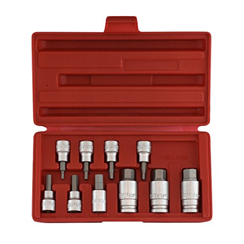 Juego de 10 piezas llaves Allen hexagonales métricas miniatura 1
