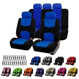 Fundas Coche Asientos Universales, 5 plazas Forros para Coches Asientos
