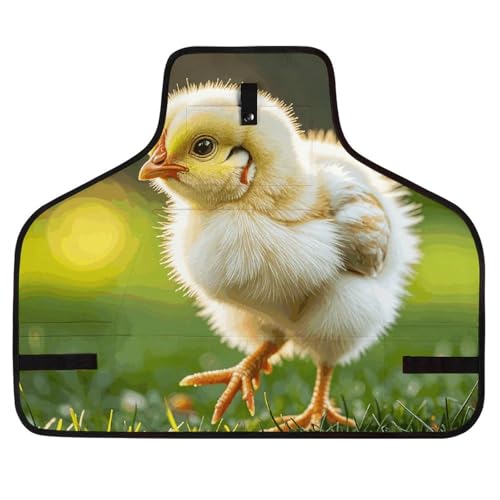 Delantal entero con diseño Cute Chicken Walking unisex miniatura 1