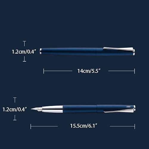 LIOONS Pluma estilográfica vintage hecha a mano con punta de acero inoxidable, bolĂgrafo de escritura suave, bolĂgrafo de caligrafĂa, bolĂgrafos de LIOONS Pluma estilográfica vintage hecha a mano con punta de acero inoxidable, bolĂgrafo de escritura suave, bolĂgrafo de caligrafĂa, bolĂgrafos de