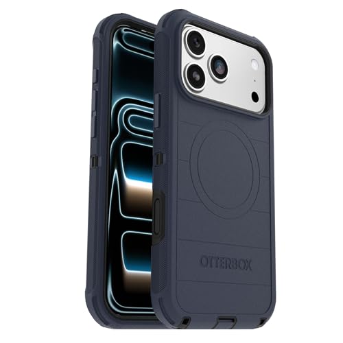 OtterBox iPhone 17 Pro (�̂�) - �f�B�t�F���_�[�V���[�Y�P�[�X - �r���e�[�W�C���f�B�S�h���[��(�u���[&�u���b�N) - MagSafe�ɃX�i�b�v�I�� - �^�t - ���ŏ�v