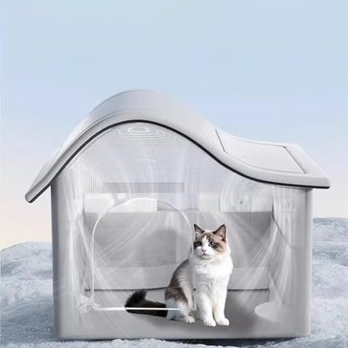 Niche rafraîchissante pour chat idéale pour le camping et la plage