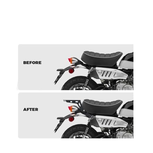 Porte-bagages arrière Monkey 125 support valise supérieure 2019-2024 - 3