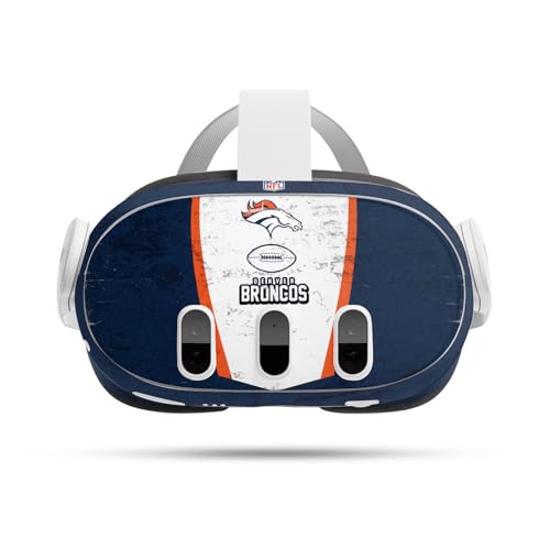 Autocollant Meta Quest 3 NFL Denver Broncos parfait pour vos soirées de match de football américain