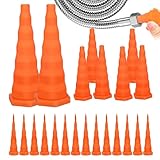 Hydraulikstopfen – Silikon-Set Mit 22 Stück, Einfach Zu Installieren Und Auszutauschen | Wartungsstopfen Für Die Rohrwartung, Handliche Werkzeuge Als Zubehör Für Landmaschinen, Baumaschinen, Kfz-Wartu