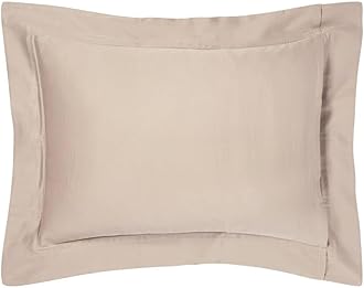 Yves Delorme Triomphe Pierre Boudoir 12 x 17 in Sham - Extra Soft and Warm Luxury Sheets, 100% Natural Organic French Bed Linens - Breathable and Durable