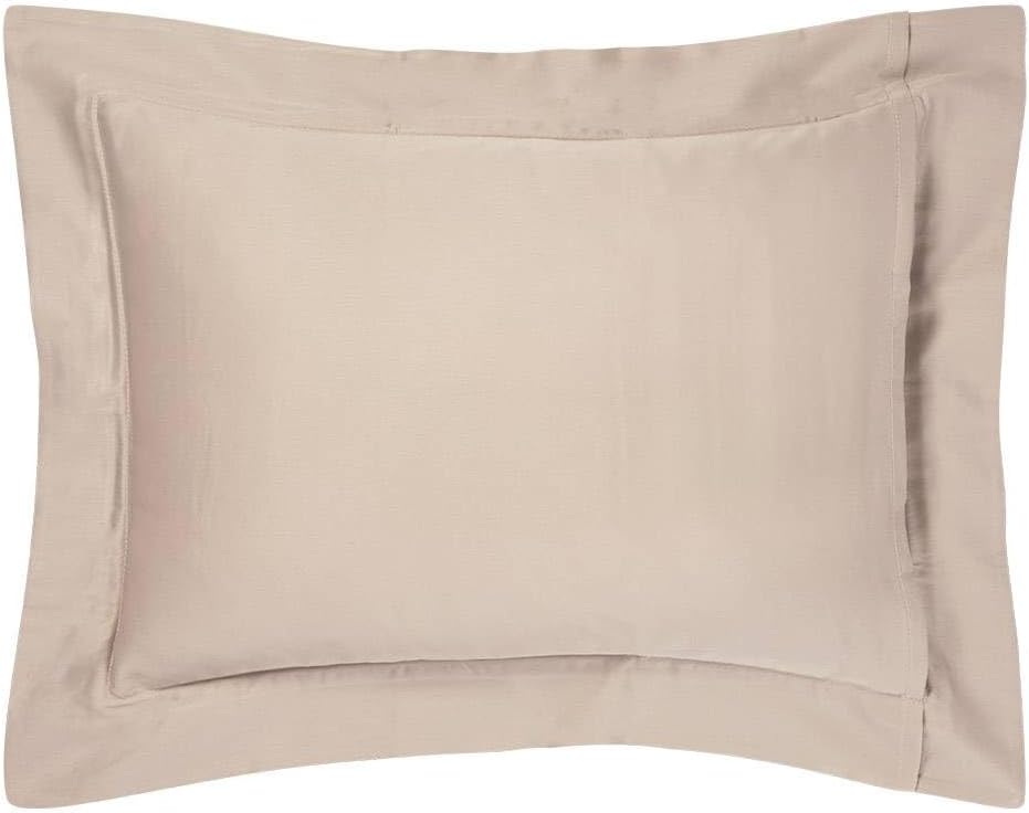 Yves Delorme Triomphe Pierre Boudoir 12 x 17 in Sham - Extra Soft and Warm Luxury Sheets, 100% Natural Organic French Bed Linens - Breathable and Durable