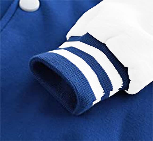 Image of Kids Baseball Jackets Boys Girls Fit Varsity Jacket Casual Lightweight Plain Button Cardigan School Coat