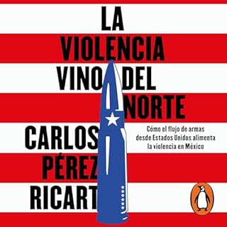 Diseño de la portada del título La violencia vino del norte