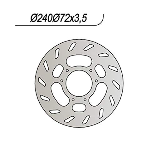 Disque de frein 240mm endurance thermique et épaisseur 3.5mm