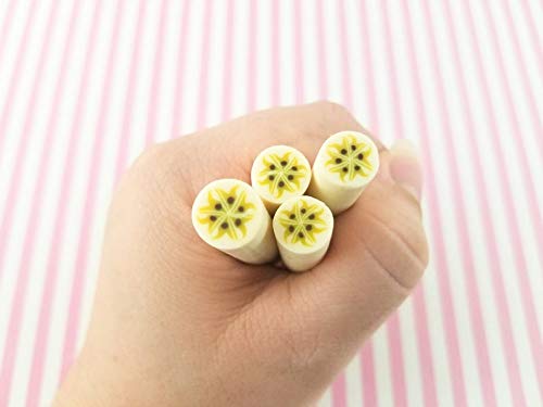 One Huge Banana Polymer Clay cET Cane for Fruit Slices