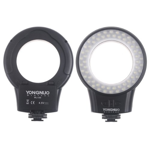 Yongnuo WJ-60 Macro Photography LED Ring Light for Canon Nikon Sigma