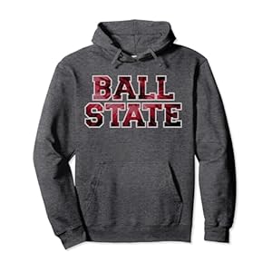 Ball State University Cardinals Tie-Dye Pullover Hoodie