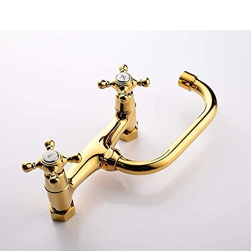 Robinet Moderngold en bronze véritable à double poignée rétro - 6