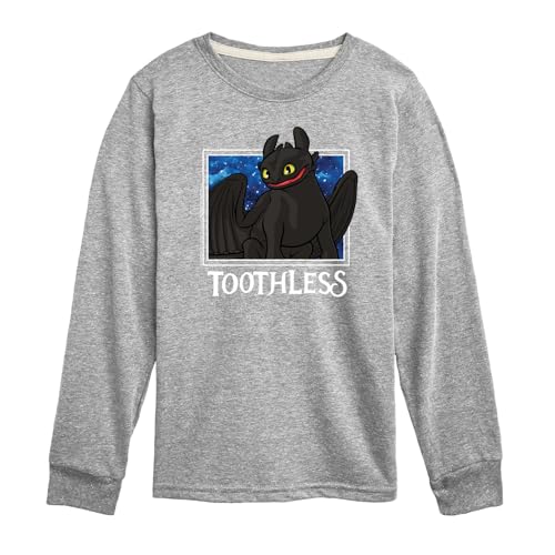 How to Train Your Dragon - Toothless Stars - Toddler & Youth Long Sleeve Graphic T-Shirt