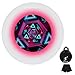 ZhaoJum 49LEDs Flying Disc with 16 Million Color RGB, 3 Modes+Rechargeable+Waterproof+175g, Cool Sports and Outdoors for Parks/Camping/Beach/Backyards,Easter & Birthday Gifts for Teens/Kids/Adults