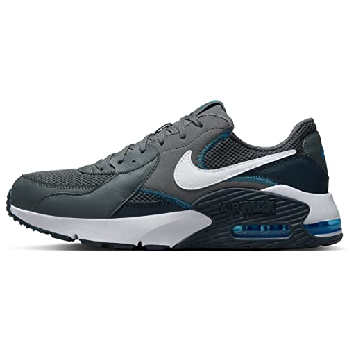 Nike Homme Air Max Excee Sneaker, Iron Grey White Photo Blue Dark Obsidian, 44 EU