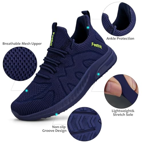 Image of Feethit Womens Running Shoes Lightweight Walking Tennis Shoes Non Slip Comfortable Fashion Sneakers