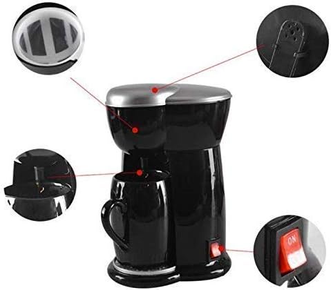 Cafetera Eléctrica Mini 1 Taza Expreso Automática Portátil miniatura 4