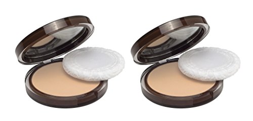 CoverGirl Clean Pressed Powder Compact, Classic Ivory 110 - Pack of 2