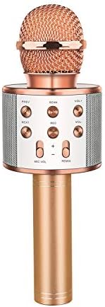 Dreamingbox Wireless Bluetooth Karaoke Microphone for Kids, Handheld Karaoke Mic for 5-12 Year Old Boys Christmas Halloween Birthday Gifts for 6-12 Year Old Girls Stocking Fillers