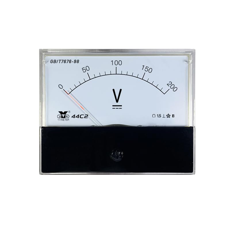 Voltmètre CC analogique pour éviter les surtensions sur vos installations électriques