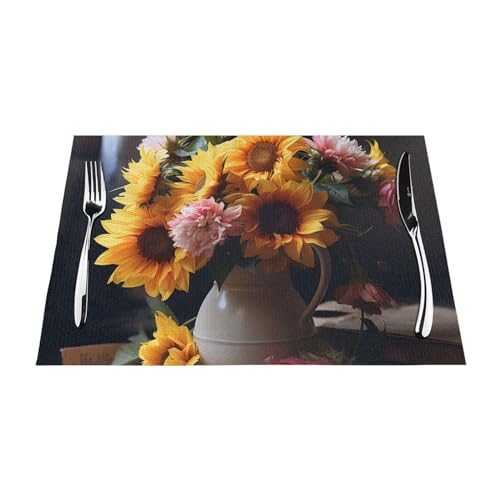 Set de table lavable et antidérapant en PVC pour protéger votre mobilier de cuisine