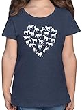 Tierliebe shirt: In der Farbe Dunkelblau Meliert und Größe 152 (12/13 Jahre) genau das, was du gesucht hast