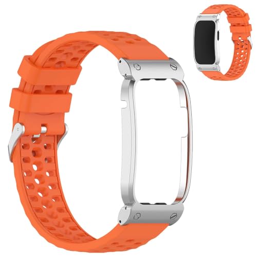For Garmin CIRQA �o���h �V���R�������o���h�{�����ی�t���[�� ��̌^ �ʋC�����E �K�[�~�� �X�}�[�g�E�H�b�`�p [���s�A���i] | for garmin(�K�[�~��) �X�}�[�g�o���hcirqa smart band �p �����o���h �K�[�~��