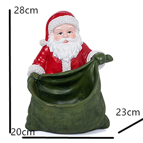 Décoration Père Noël boîte de rangement pour table basse de salon - 5