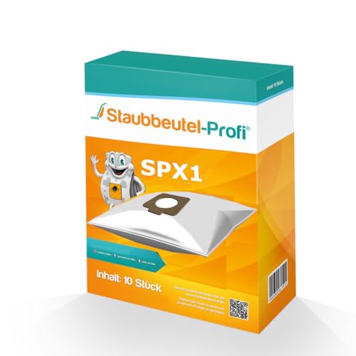 10 Staubsaugerbeutel SPX1 kompatibel zu Swirl MX87 Wolf 1130 von Staubbeutel-Profi®