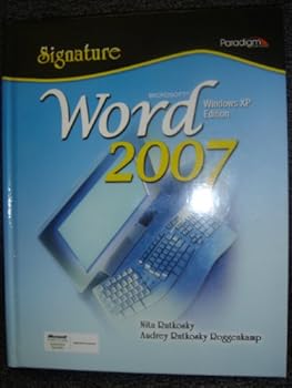 Hardcover Word 2007 Windows XP Edition (Hardback) Book